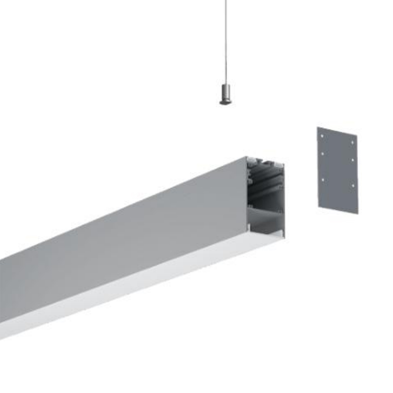 Ceiling LED Channel Aluminum Profile For 46mm LED Light Strip